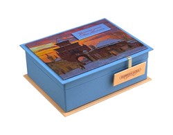 Музыкальный пастильный клубничный подарочный набор "Уютная Коломна" - фото 5382