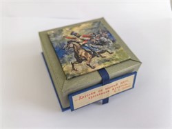 Коломенская пастила смоква "Гусар" зеленая коробка 1912