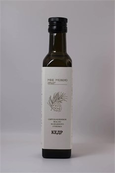 Сыродавленное масло "Мне можно" кедровое, бутылка 250 мл 1935