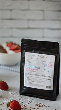 Каша льняная "Мне можно", с клубникой и кокосом, 250 г 1939