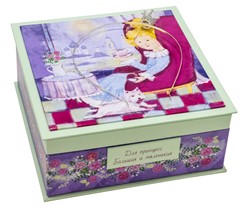 Подарочный пастильный набор "Для принцесс", музыкальная коробка. - фото 5256